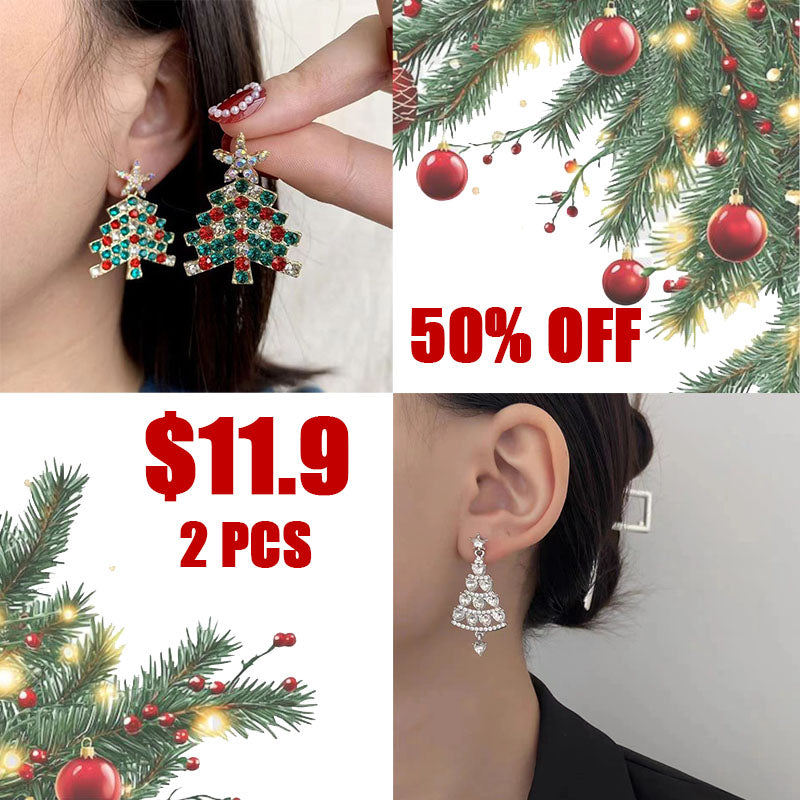 🎄Christmas Special Pre-sale: 50% Off💥--Tree earrings