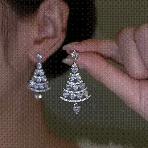 🎄Christmas Special Pre-sale: 50% Off💥--Tree earrings