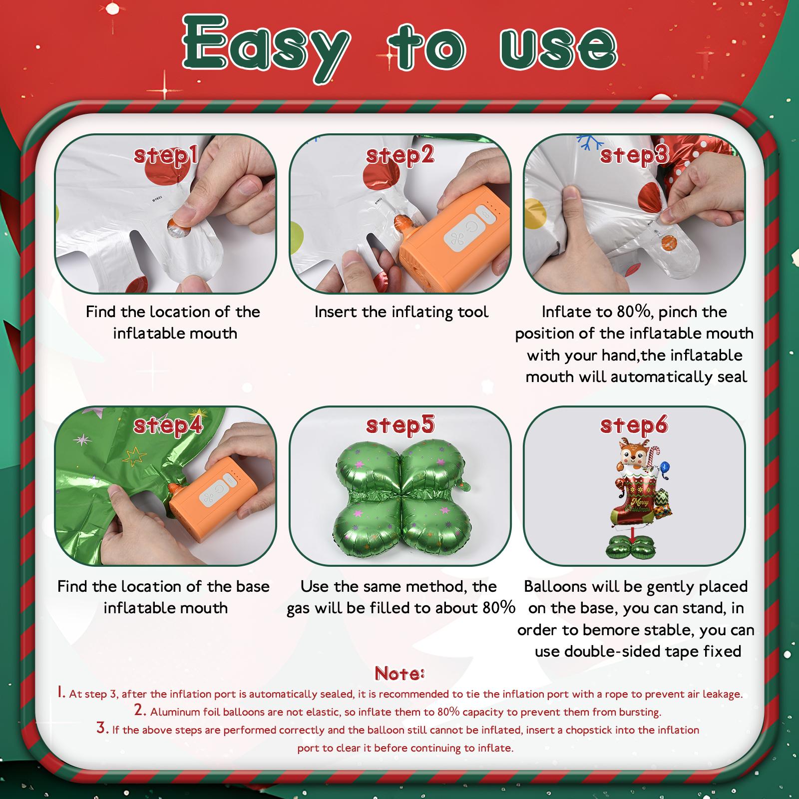 ⛄🎄Christmas Special Pre-sale: 50% Off💞Inflatable ChristmasBalloons