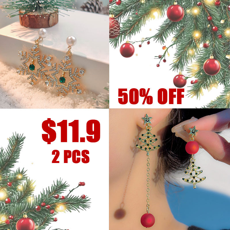 🎄Christmas Special Pre-sale: 50% Off💥--Tree earrings
