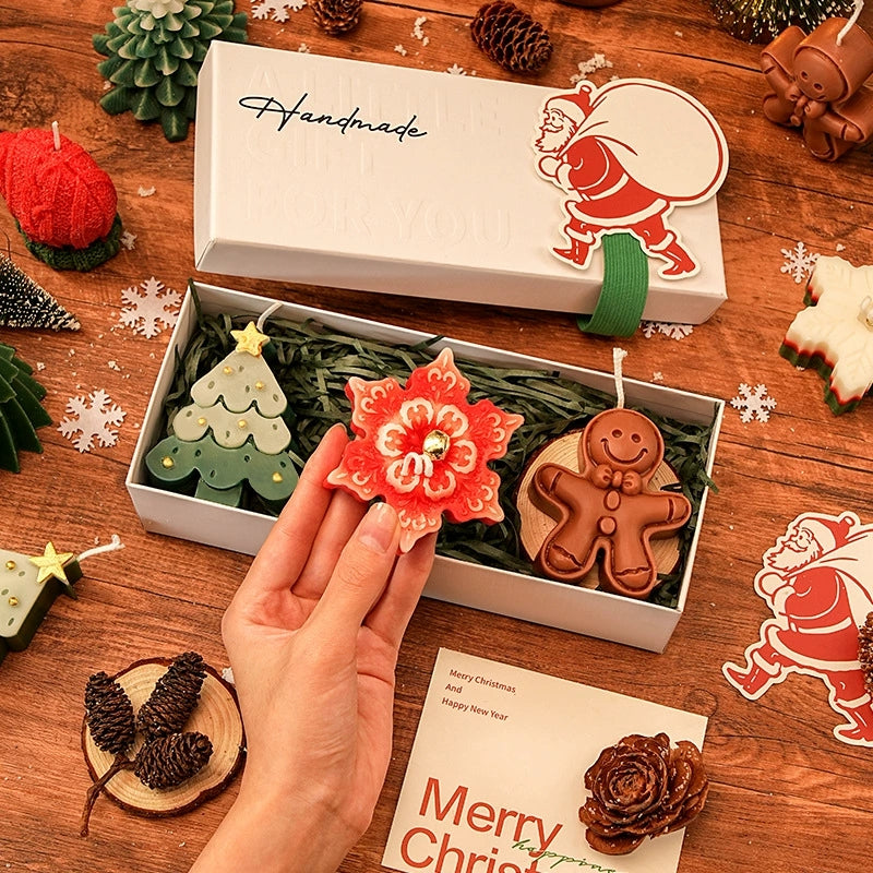 🎄Christmas Special Pre-sale: 50% Off💞--Fragrance Candle Gift Box Christmas Candle Set Christmas Gifts