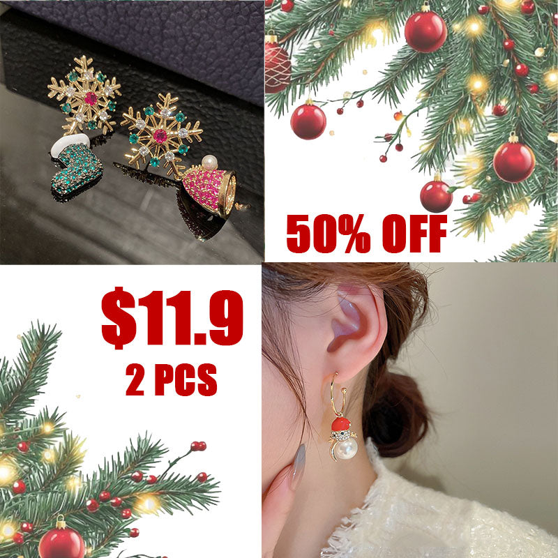 🎄Christmas Special Pre-sale: 50% Off💥--Tree earrings