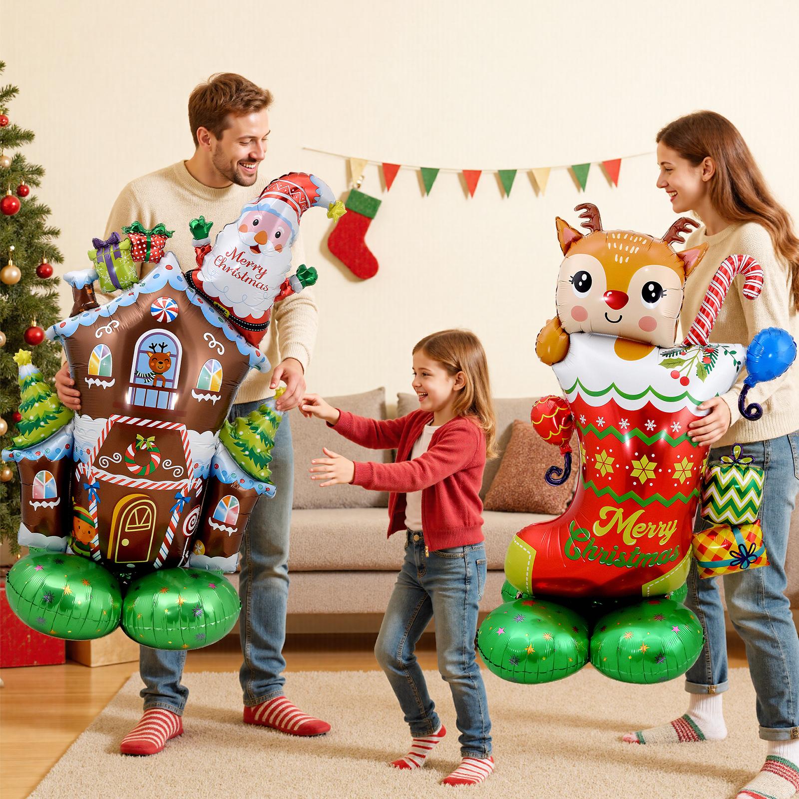 ⛄🎄Christmas Special Pre-sale: 50% Off💞Inflatable ChristmasBalloons